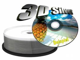 100 Mediarange DVD-R silver 3D printable 4.7GB 120Min 16x Spindel - Bild vergr��ern 