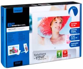 Intenso 8- Photoangel digitaler Bilderrahmen, Photo Frame weiß - Bild vergrößern