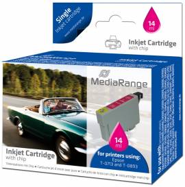 Mediarange kompatible Tintenpatrone zu Epson T0713 / T0893XL magenta - Bild vergr��ern 