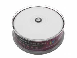 25 Mediarange CD-R full printable 80min 700MB 52x Spindel - Bild vergr��ern 