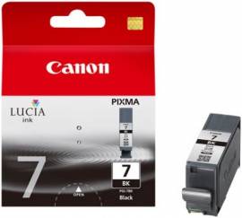 Canon ORIGINAL Tintenpatrone PGI-7BK black schwarz - Bild vergr��ern 