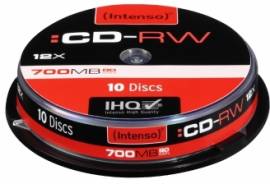 50 Intenso CD-RW 80Min 700MB 12x Spindel - Bild vergr��ern 