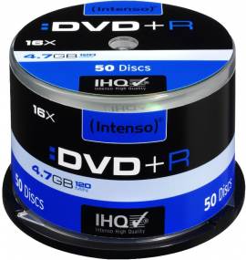 50 Intenso DVD+R 4.7GB 120Min 16x Spindel - Bild vergr��ern 