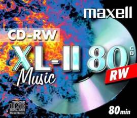 10 Maxell CD-RW Audio 80 Minuten Musik Jewel Case - Bild vergr��ern 