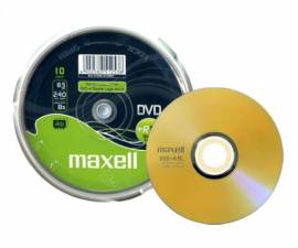 50 Maxell DVD+R Double Layer 8,5GB 240Min 8x Spindel - Bild vergr��ern 