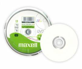 50 Maxell DVD+R Double Layer printable 8,5GB 240Min 8x Spindel - Bild vergr��ern 