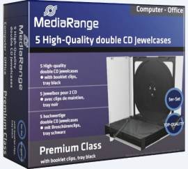 100 Mediarange Jewel Case double Leerh�lle f�r 2 CD / DVD - Bild vergr��ern 