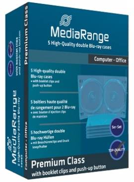 25 Mediarange Bluray H�llen f�r 2 Blu-ray  170 x 135 x 11 mm  2er - Bild vergr��ern 
