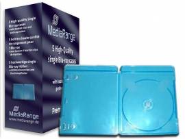 50 Mediarange Bluray H�llen f�r 1 Blu-ray  170 x 135 x 11 mm  1er - Bild vergr��ern 