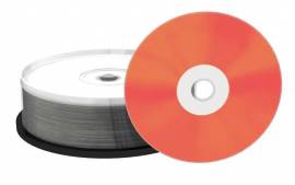 25 Mediarange CD-R orange full printable 80min 700MB 52x Spindel RESTPOSTEN - Bild vergr��ern 