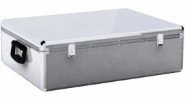 Mediarange Disc Archive Case DJ Koffer silber f�r 1000 CD/DVD - Bild vergr��ern 