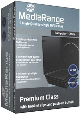 50 Mediarange DVD H�llen 14 mm 1er - Produktbild 