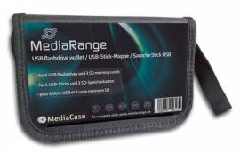 40 Mediarange Taschen f�r 6 USB Sticks und 3 SD Speicherkarten in schwarz - Bild vergr��ern 