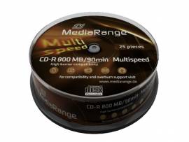 100 Mediarange CD-R 90min 800MB 48x Spindel - Bild vergr��ern 