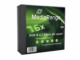 5 Mediarange DVD-R 4.7GB 120Min 16x Slimcase - Bild vergr��ern 