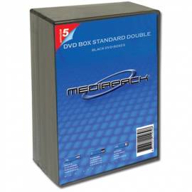 100 Mediapack DVD H�llen f�r je 2 CD/DVD - Bild vergr��ern 