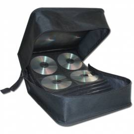 5 Mediapack Tasche f�r 500 CD / DVD in schwarz - Bild vergr��ern 