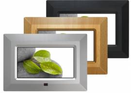 Odys 7'' Vario digitaler Bilderrahmen, Photo Frame inkl. 3 Rahmen - Bild vergrößern