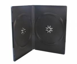 100 DVD H�llen schwarz 14 mm 2er - Bild vergr��ern 