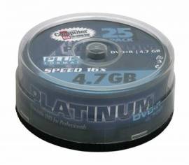 25 Platinum DVD+R 4.7GB 120Min 16x Spindel - Bild vergr��ern 