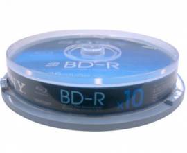 10 Sony Blu-ray BD-R 25GB 6x Spindel - Bild vergr��ern 