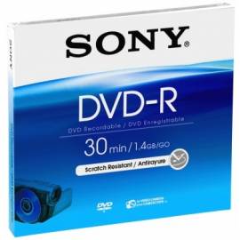 25 Sony DVD-R Mini 1,4GB 30Min 4x Jewel Case - Bild vergr��ern 