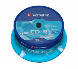 100 Verbatim CD-R 90min 800MB 40x Spindel - Bild vergr��ern 