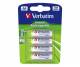 4 Verbatim Akkus AA 1,2V 2500mAh Restposten