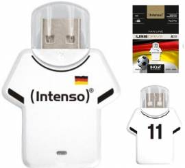 Intenso USB Stick 4GB Fan Line Edition, Deutschland Version - Bild vergr&ouml;&szlig;ern 