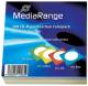 100 Mediarange farbige Papiertaschen mit Fenster