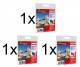 3x kompatible Tintenpatrone zu Canon CLI-8C/M/Y von Mediarange