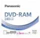 1 Panasonic DVD-RAM Cartridge 9,4GB 240Min 3x
