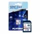 Platinum SDHC Karte 4GB Speicherkarte Klasse 10