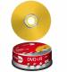 25 Primeon DVD+R lightscribe gelb 4.7GB 120Min 16x Spindel