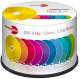 50 Primeon DVD-R ten colors 4,7GB 120Min 16x Spindel