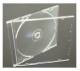 100 Slimcase Leerh�llen transparent f�r 1 CD / DVD