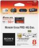 Sony Memory Stick Pro-HG Duo HX 8GB