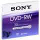 5 Sony DVD-RW Mini 1,4GB 30Min 2x Jewel Case