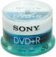 50 Sony DVD+R 120min 4,7GB 16x Spindel