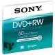 5 Sony DVD+RW Mini 2,8GB 60Min 2x Jewel Case