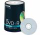 100 TDK DVD+R 4.7GB 120Min 16x Spindel