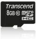 Transcend Micro SDHC Karte 8GB Speicherkarte Ultimate Klasse 10