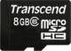 Transcend Micro SDHC Karte 8GB Speicherkarte Klasse 6 Restposten