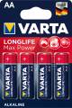 4 Varta 4706 Max Tech AA / Mignon Alkaline Batterien Blister