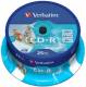 25 Verbatim CD-R full printable 80min 700MB 52x Spindel