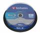 10 Verbatim Blu-ray BD-R 25GB 6x Spindel