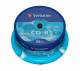 25 Verbatim CD-R 90min 800MB 40x Spindel