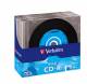 10 Verbatim CD-R Vinyl 80Min 700MB 52x Slimcase