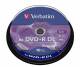 10 Verbatim DVD+R Double Layer  8,5GB 240Min 8x Spindel
