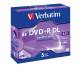 5 Verbatim DVD+R Double Layer  8,5GB 240Min 8x Jewel Case